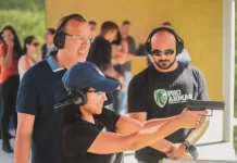 Deputados Soldado Prisco e Capitão Alden participam da Primeira Experiência de Tiro e enfatizam política armamentista em Jequié