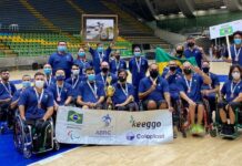 Brasil garante vaga inédita em Mundial de Rugby em cadeira de rodas