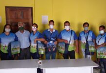 Secretário da Ação Social, Edijonson Vieira, fez entrega de kits para Equipe técnica do PAIF e do PIS