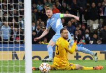 Manchester City derrota Atlético de Madrid com gol de De Bruyne