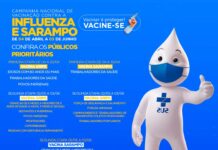 A campanha de influenza foi iniciada em todo território nacional.