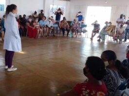 Equipe da USF de Santa Luzia realiza o fortalecimento do programa Hiperdia através de Ação e Mobilização.