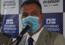 Governador Rui Costa anuncia dispensa da obrigatoriedade do uso de máscaras em espaços abertos
