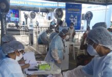 Média móvel de casos de covid-19 é a maior desde março