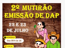 Segundo mutirão de regularização de DAPs foi sucesso total. Confira a nota feita pelo Chefe de Departamento do Meio Ambiente Honório Dias;