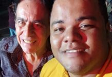 Festejos juninos marcam reencontro de duas personalidades do mundo artístico