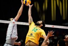 Vôlei do Brasil perde da França na Liga das Nações