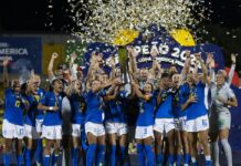 Futebol feminino: Brasil vence Copa América com 100% de aproveitamento