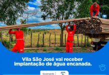 Sonho se torna realidade: implantação de água encanada na Vila São José