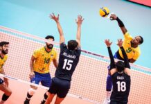 Brasil vence Irã e encara Argentina nas quartas do Mundial de vôlei