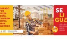Campanha alerta para prevenção de acidentes com a rede elétrica