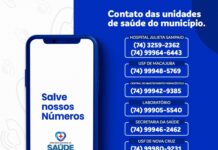 A Prefeitura Municipal de Macajuba divulga, mais uma vez, a relação de contatos das unidades de saúde; Confira!