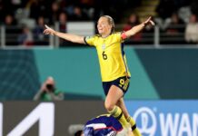 Suécia derrota Japão para manter vivo o sonho de título na Copa