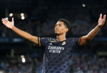 Bellingham iguala Cristiano Ronaldo no Real Madrid com quatro gols nos primeiros três jogos