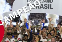 São Paulo empata com o Flamengo no Morumbi e é campeão da Copa do Brasil pela primeira vez