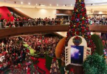 Decoração de Natal com clássicos da Disney