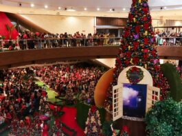 Decoração de Natal com clássicos da Disney