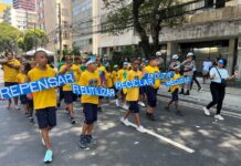 LBV comemora 30 anos de participação no Desfile de 7 de setembro, em Salvador.