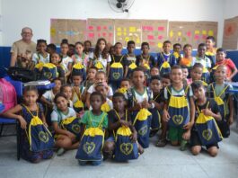 Crianças de Itapicuru recebem kits pedagógicos da LBV, Confira;