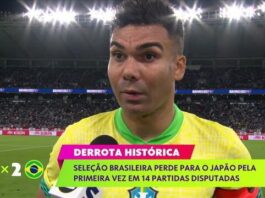 Brasil perde de virada para o Japão em dia de testes para Ancelotti