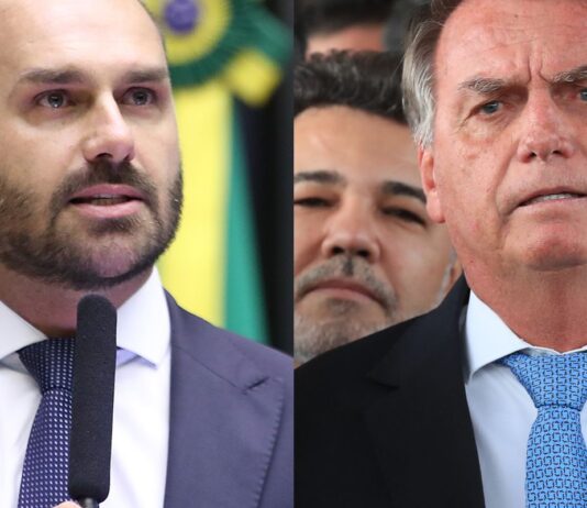 Eduardo Bolsonaro aparece como produtor executivo de filme sobre o pai Eduardo Bolsonaro aparece como produtor executivo de filme sobre o pai