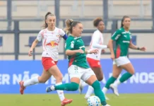 Palmeiras vence Bragantino e dorme na liderança do Brasileiro Feminino Palmeiras vence Bragantino e dorme na liderança do Brasileiro Feminino