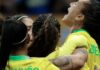Em virada relâmpago, seleção brasileira feminina vence Estados Unidos Em virada relâmpago, seleção brasileira feminina vence Estados Unidos