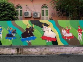 Parintins ganha novos murais e amplia circuito de arte urbana Parintins ganha novos murais e amplia circuito de arte urbana