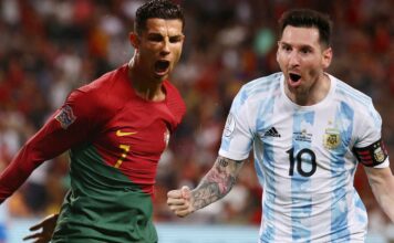 Cristiano Ronaldo e Lionel Messi preparam “última dança” na Copa Cristiano Ronaldo e Lionel Messi preparam "última dança" na Copa