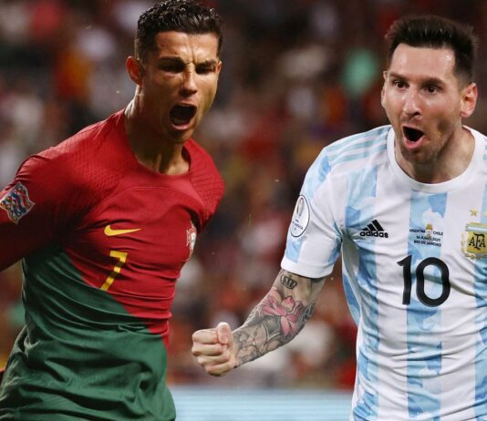 Cristiano Ronaldo e Lionel Messi preparam “última dança” na Copa Cristiano Ronaldo e Lionel Messi preparam "última dança" na Copa