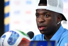 Mais experiente, Vini Jr. afirma que Brasil “chega para ser campeão” Mais experiente, Vini Jr. afirma que Brasil "chega para ser campeão"