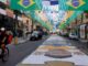 Ruas decoradas para Copa do Mundo reforçam vínculo comunitário no Rio Ruas decoradas para Copa do Mundo reforçam vínculo comunitário no Rio