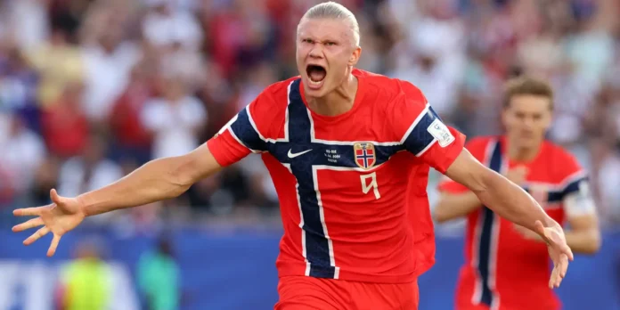 Haaland brilha e Noruega goleia Iraque em seu retorno à Haaland brilha e Noruega goleia Iraque em seu retorno à Copa do Mundo