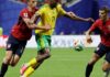 África do Sul sofre gol aos 6 min, reage e empata com República Tcheca África do Sul sofre gol aos 6 min, reage e empata com República Tcheca