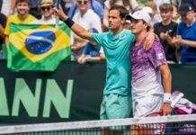 João Fonseca fica com o vice na chave de duplas do ATP 500 de Halle João Fonseca fica com o vice na chave de duplas do ATP 500 de Halle