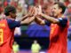 Espanha desencanta e vence a 1ª na Copa goleando a Arábia Saudita Espanha desencanta e vence a 1ª na Copa goleando a Arábia Saudita