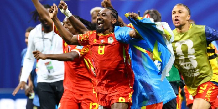 Congo vence de virada e segue na Copa, assim como Colômbia e Portugal