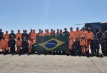 Quarto voo brasileiro para Venezuela decola com bombeiros e donativos