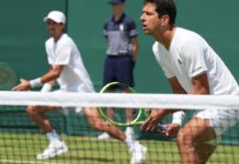 Brasileiros têm dia ruim em Wimbledon e caem nas duplas masculinas Brasileiros têm dia ruim em Wimbledon e caem nas duplas masculinas