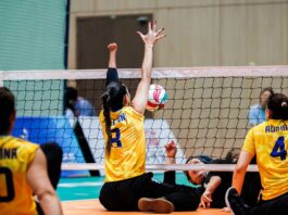 Brasil vai às quartas do Mundial de vôlei sentado nos dois naipes Brasil vai às quartas do Mundial de vôlei sentado nos dois naipes