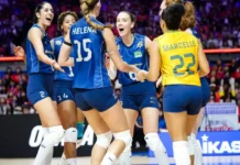 Liga das Nações: seleção feminina pega Japão na quarta em 1º mata-mata Liga das Nações: seleção feminina pega Japão na quarta em 1º mata-mata