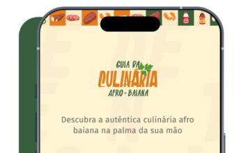 Aplicativo lista e ensina receitas da culinária ancestral baiana Aplicativo lista e ensina receitas da culinária ancestral baiana