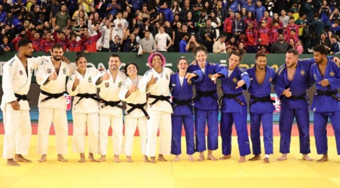 Brasil derrota Alemanha e leva título do Desafio Internacional de Judô Brasil derrota Alemanha e leva título do Desafio Internacional de Judô