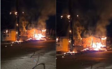 Explosão De Botijão De Gás Destrói Barracas E Deixa Trecho Sem Energia Em Lauro De Freitas