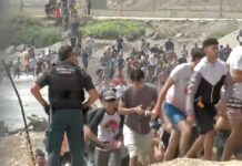 Na Espanha, Pedro Sánchez visita cidade de Ceuta após onda migratória Na Espanha, Pedro Sánchez visita cidade de Ceuta após onda migratória