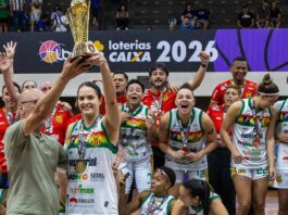 Sampaio Basquete é campeão da Liga Nacional de Basquete Feminino 2026 Sampaio Basquete é campeão da Liga Nacional de Basquete Feminino 2026