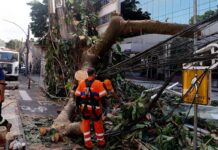 Rio tem previsão de rajadas acima de 90 km/h nesta sexta-feira Rio tem previsão de rajadas acima de 90 km/h nesta sexta-feira