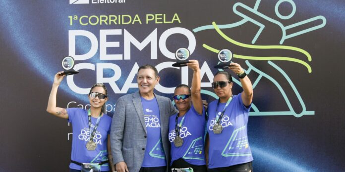 TSE promove Corrida pela Democracia em Brasília TSE promove Corrida pela Democracia em Brasília