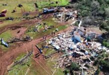 Brasil registra 81 tornados e pode bater recorde até o fim do ano Brasil registra 81 tornados e pode bater recorde até o fim do ano