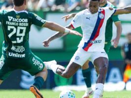 Brasileirão: Chapecoense busca empate com Bahia em jogo de seis gols Brasileirão: Chapecoense busca empate com Bahia em jogo de seis gols